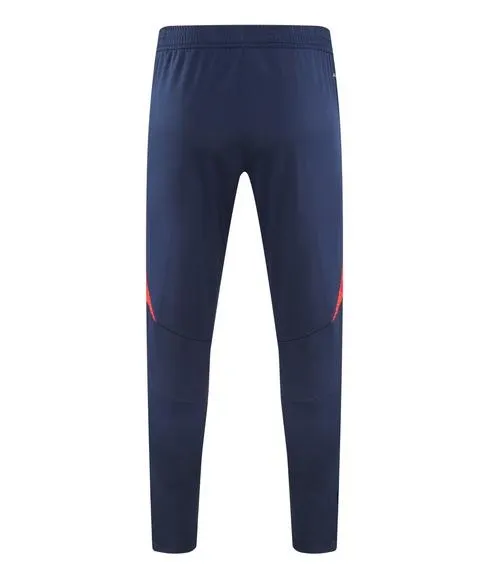 2024/2025 Manchester United Tuta mezza zip Rosso e Nero print Maglia da calcio Qualità thai 1:1 Set - immagine 6