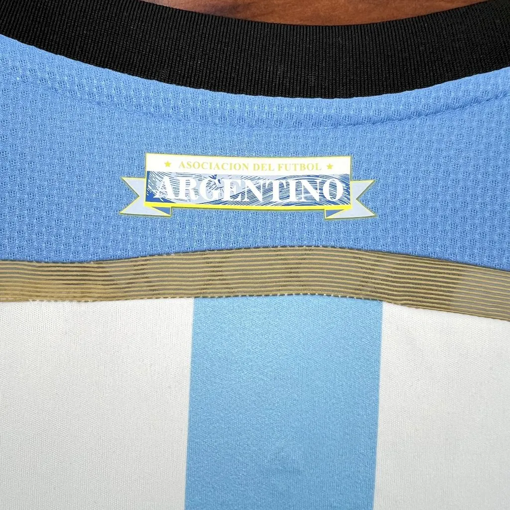 2014 Retrô Argentina Seleção Casa Camisa Qualidade tailandesa 1:1 - Image 8
