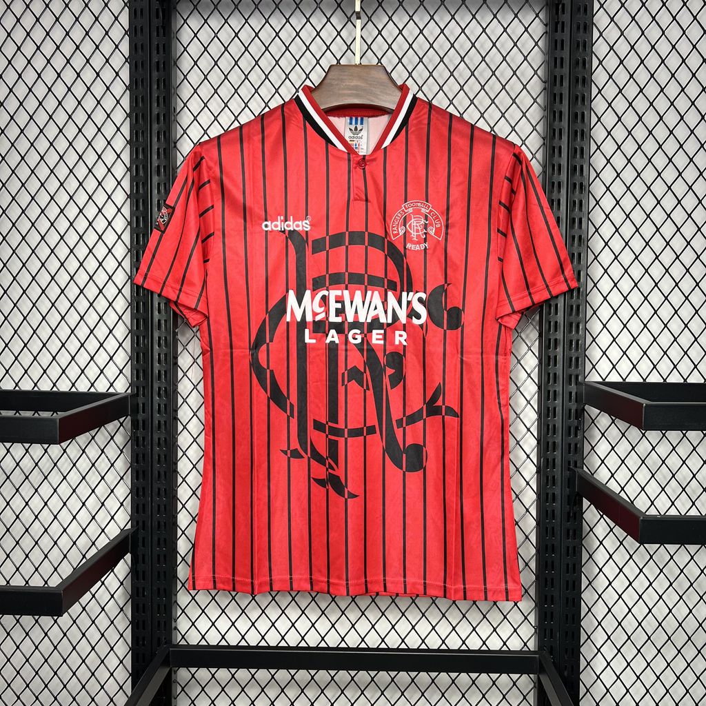1994/1995 Retro Rangers Wyjazdowa Koszulka piłkarska Jakość tajska 1:1