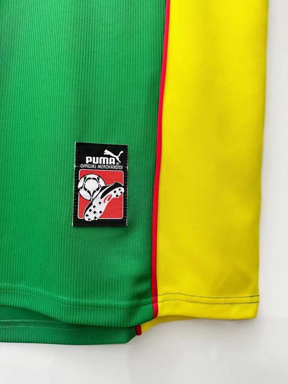 1998-1999 Retro Cameroon Home Football Shirt 1:1 Thai Quality - Image 5