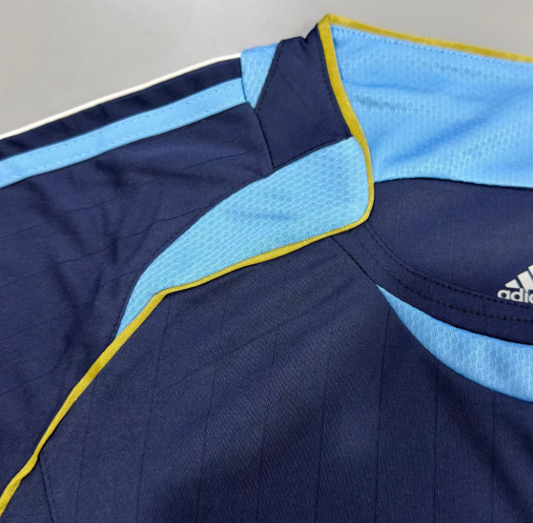 2006 Retro Manica lunga Argentina Nazionale Trasferta Maglia Qualità thai 1:1 - immagine 3