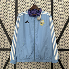 2024 Argentinië Omkeerbaar Windbreake Voetbalshirt 1:1 Thaise kwaliteit - Afbeelding 2