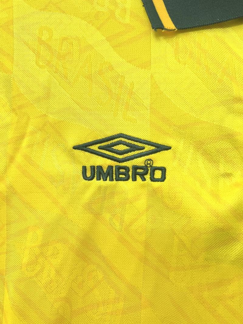 1991-1993 Retrô Brasil Casa Camisa de futebol Qualidade tailandesa 1:1 - Image 6