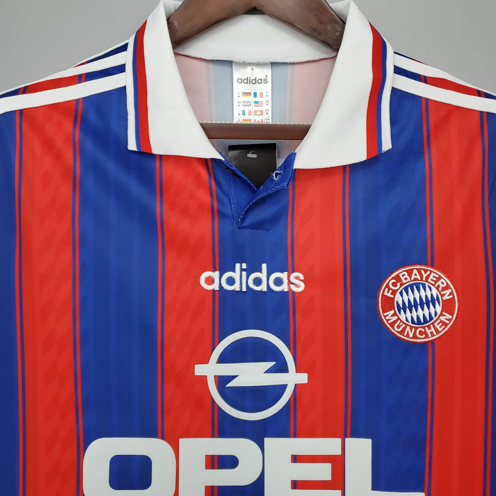 1995/1997 Ретро Bayern Munich Домашняя Футбольная футболка Тайское качество 1:1 — изображение 4