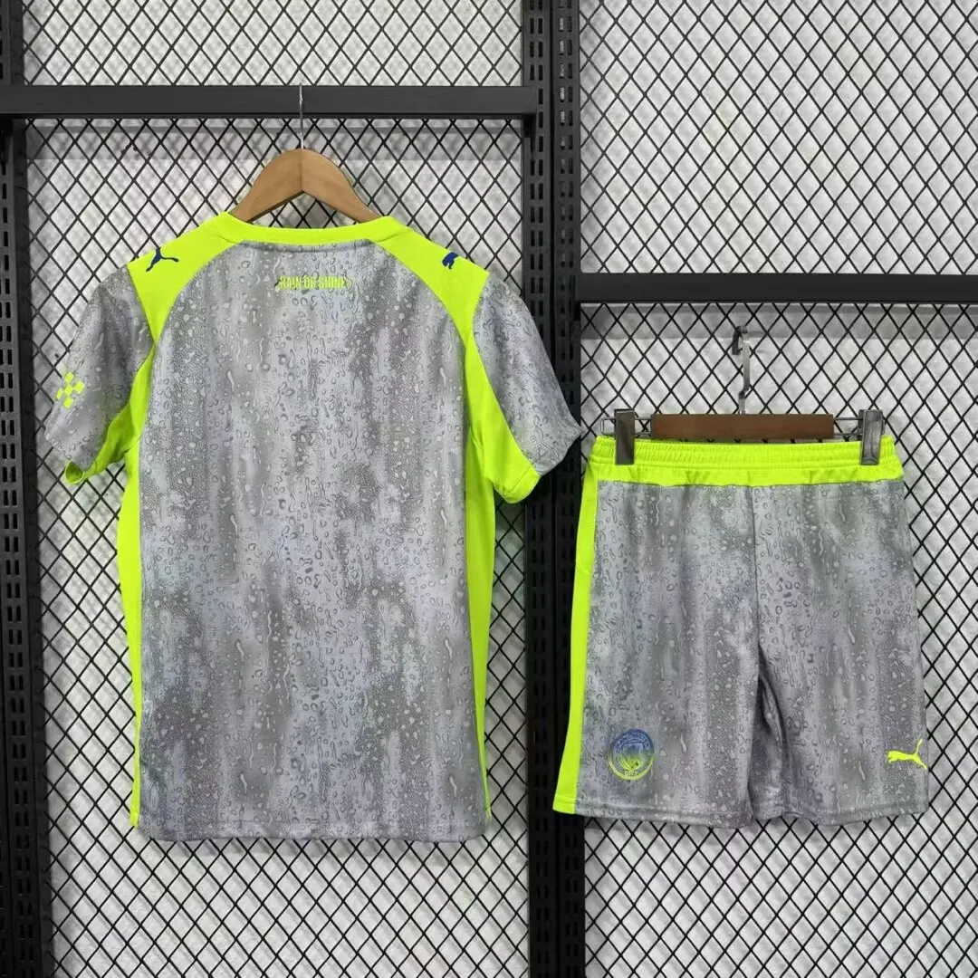 2025/2026 Manchester City Third Away Football Jersey 1:1 Thai quality Kids Size - Image 2