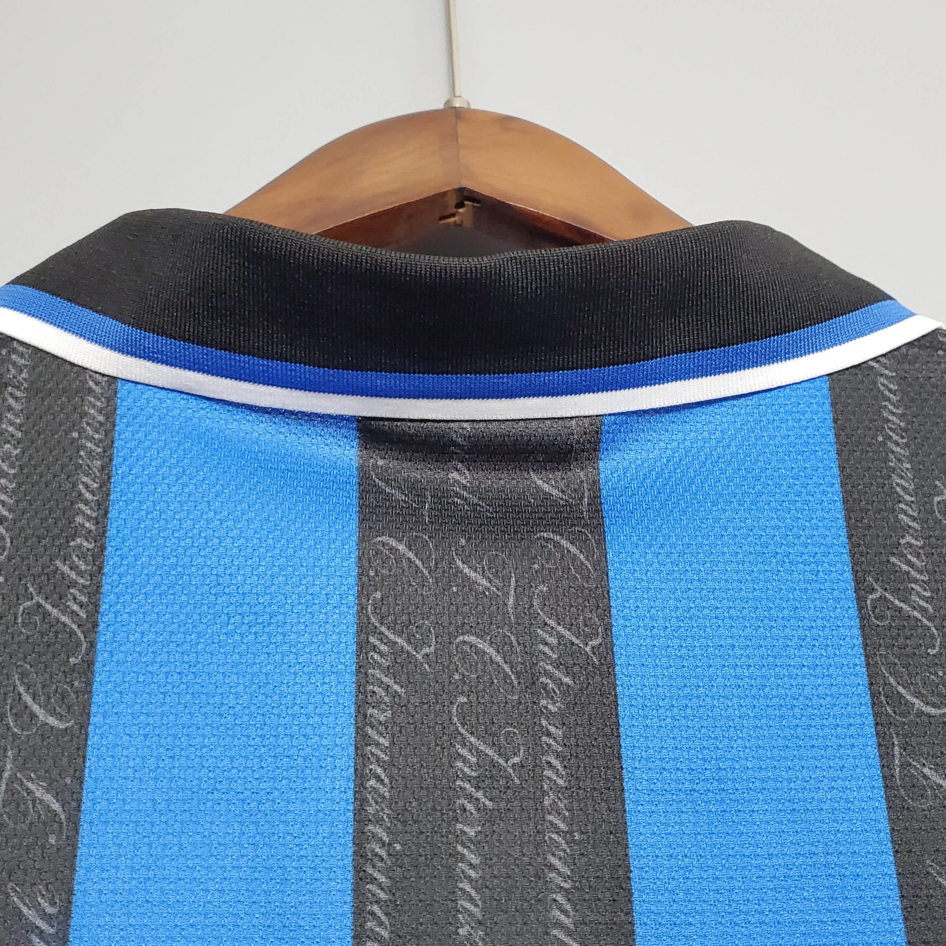 1997/1998 Retrô Internazionale Milan Casa Camisa de futebol Qualidade tailandesa 1:1 - Image 6