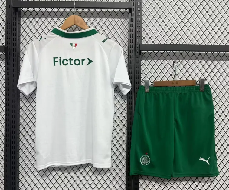 2026/2027 Palmeiras Auswärts Trikot 1:1 Thai-Qualität Kindergröße – Bild 2