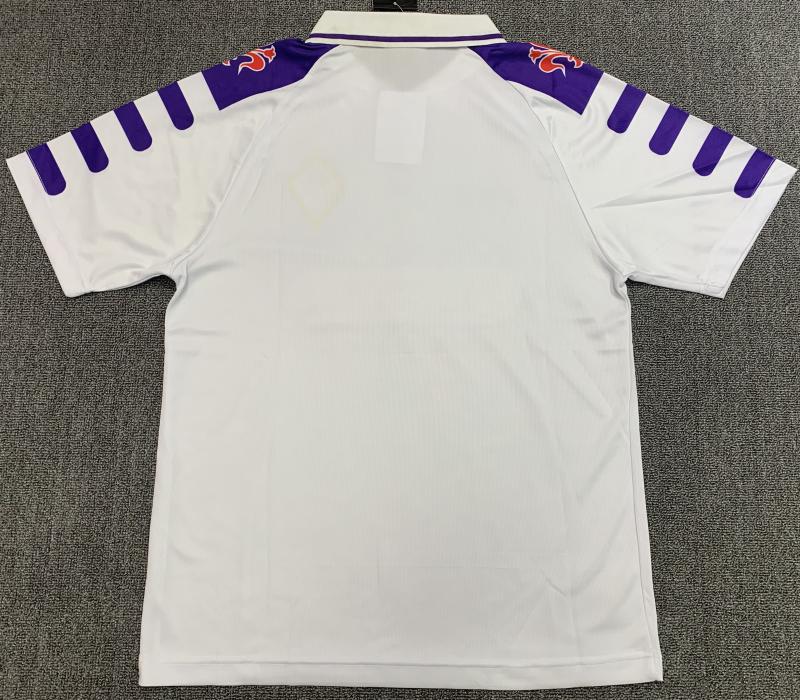 1998/1999 Rétro Fiorentina Extérieur Maillot de football Qualité thaï 1:1 – Image 2