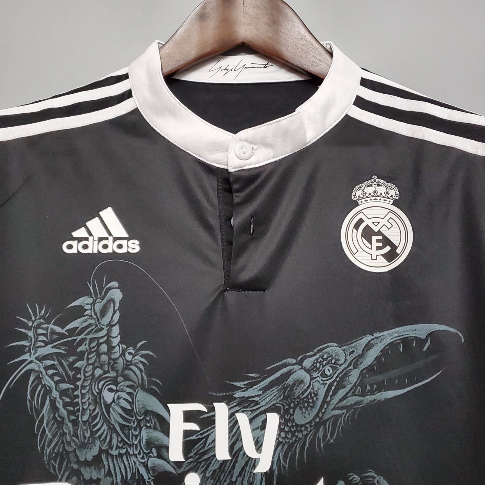 Retro Lange mouw 2014/2015 Real Madrid Derde Uit - Afbeelding 4