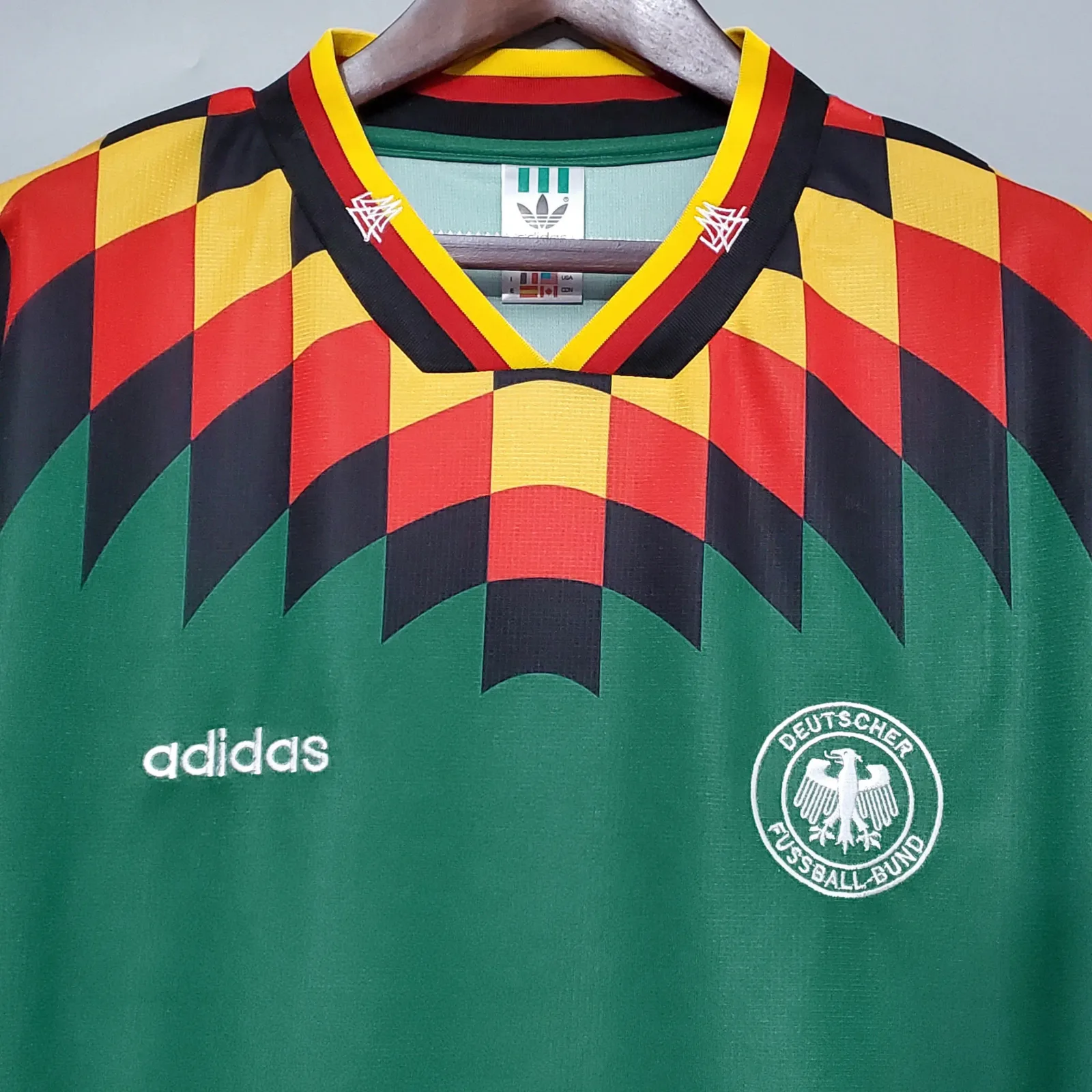 1994 Retro Soccer Jersey Germany Away - Image 4
