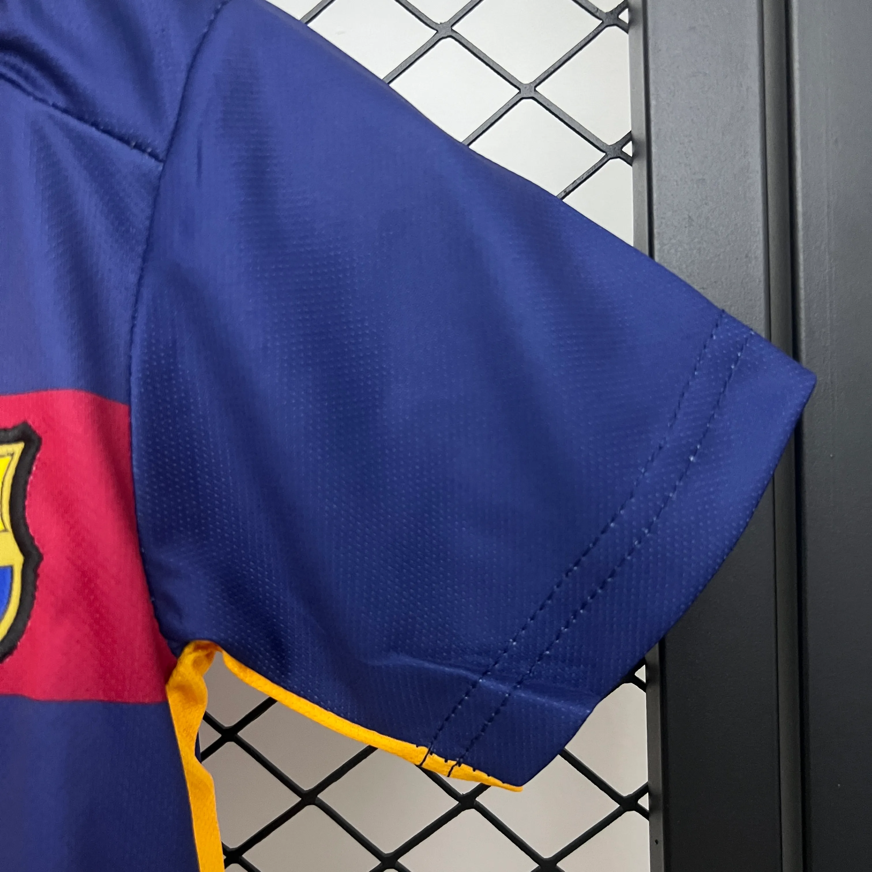 2015/2016 Retro Barcelona Casa Maglia da calcio Qualità thai 1:1 Taglia bambino - immagine 8