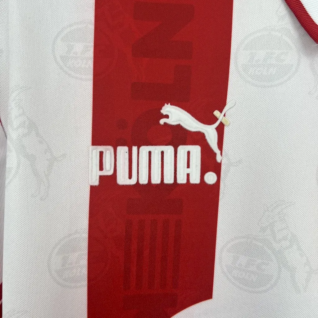 1995/1996 Rétro FC Köln Domicile Maillot de football Qualité thaï 1:1 – Image 6