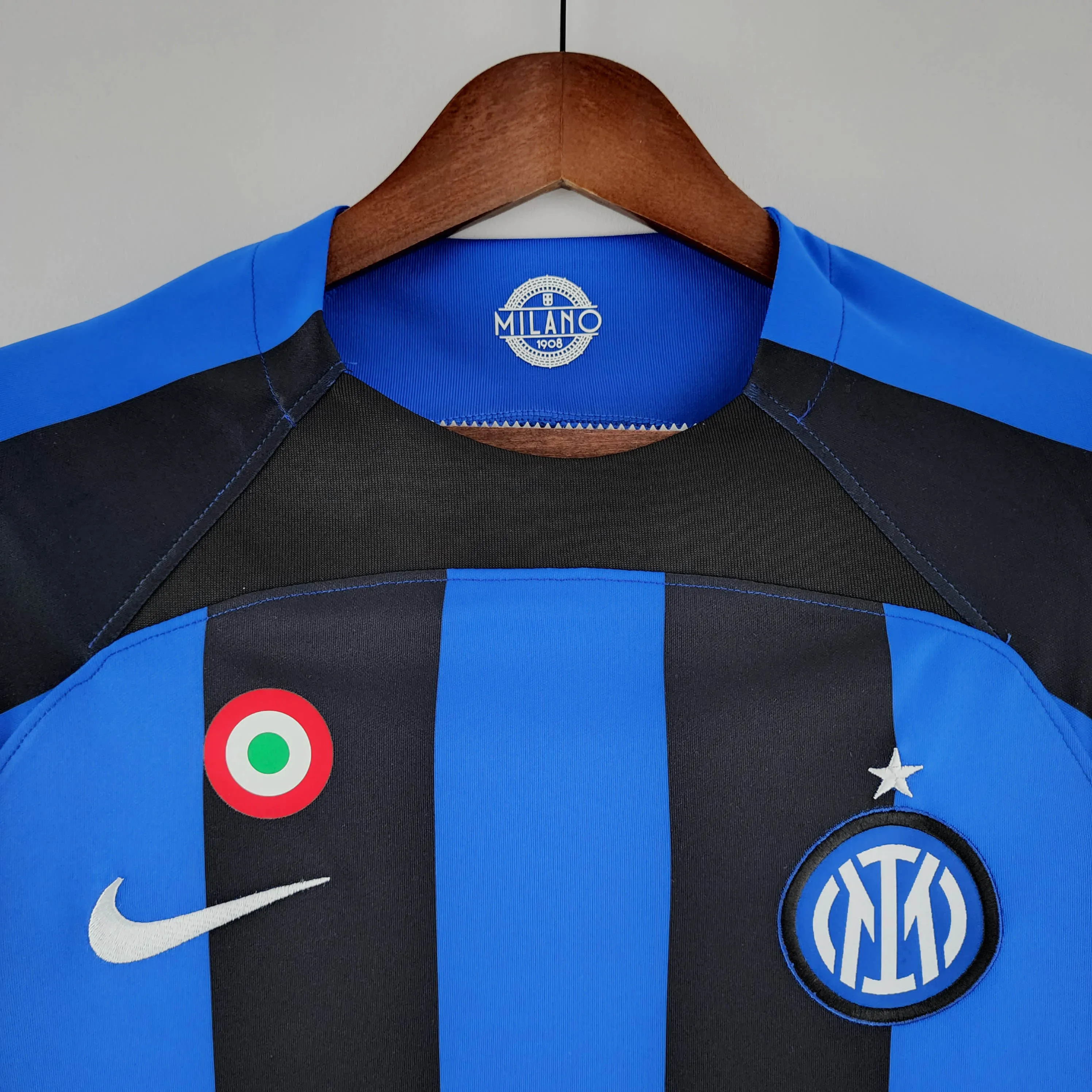 2022/2023 Internazionale Milan İç saha Futbol forması1:1 Tayland kalitesi - Görsel 3