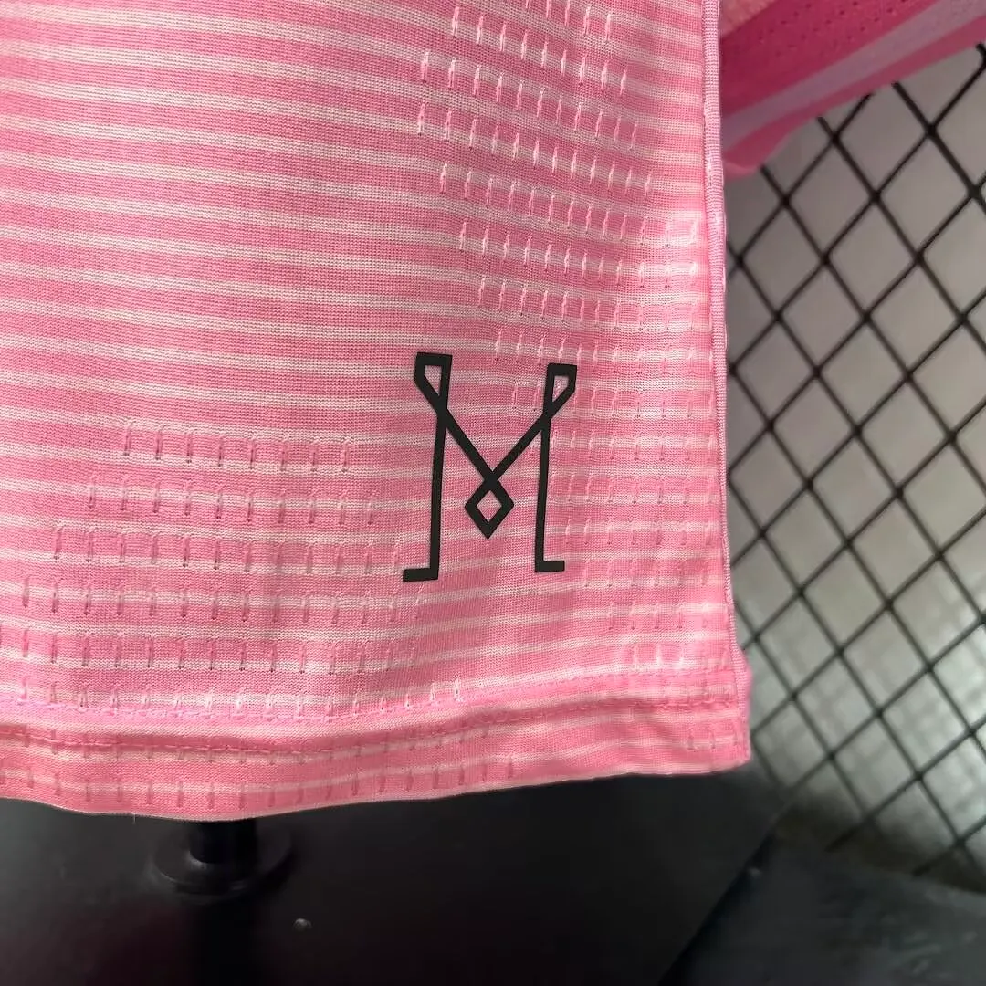 2026/2027 Manga larga Versión jugador Inter Miami Local Camiseta de fútbol 1:1 Calidad tailandesa - Imagen 9