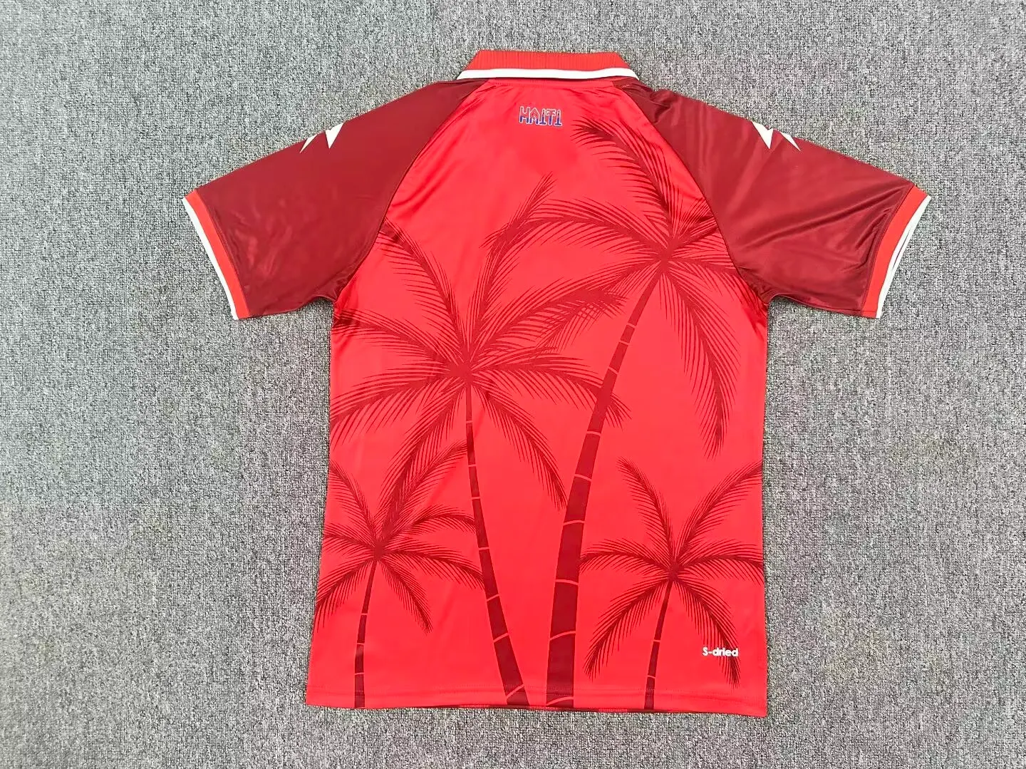 2026 Haïti Nationaal elftal Derde Uit Voetbalshirt 1:1 Thaise kwaliteit - Afbeelding 2
