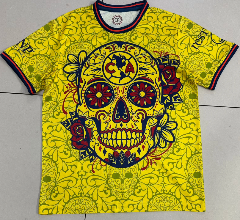 2025/2026 Club América America Day of the Dead 02 Camisa de futebol Qualidade tailandesa 1:1