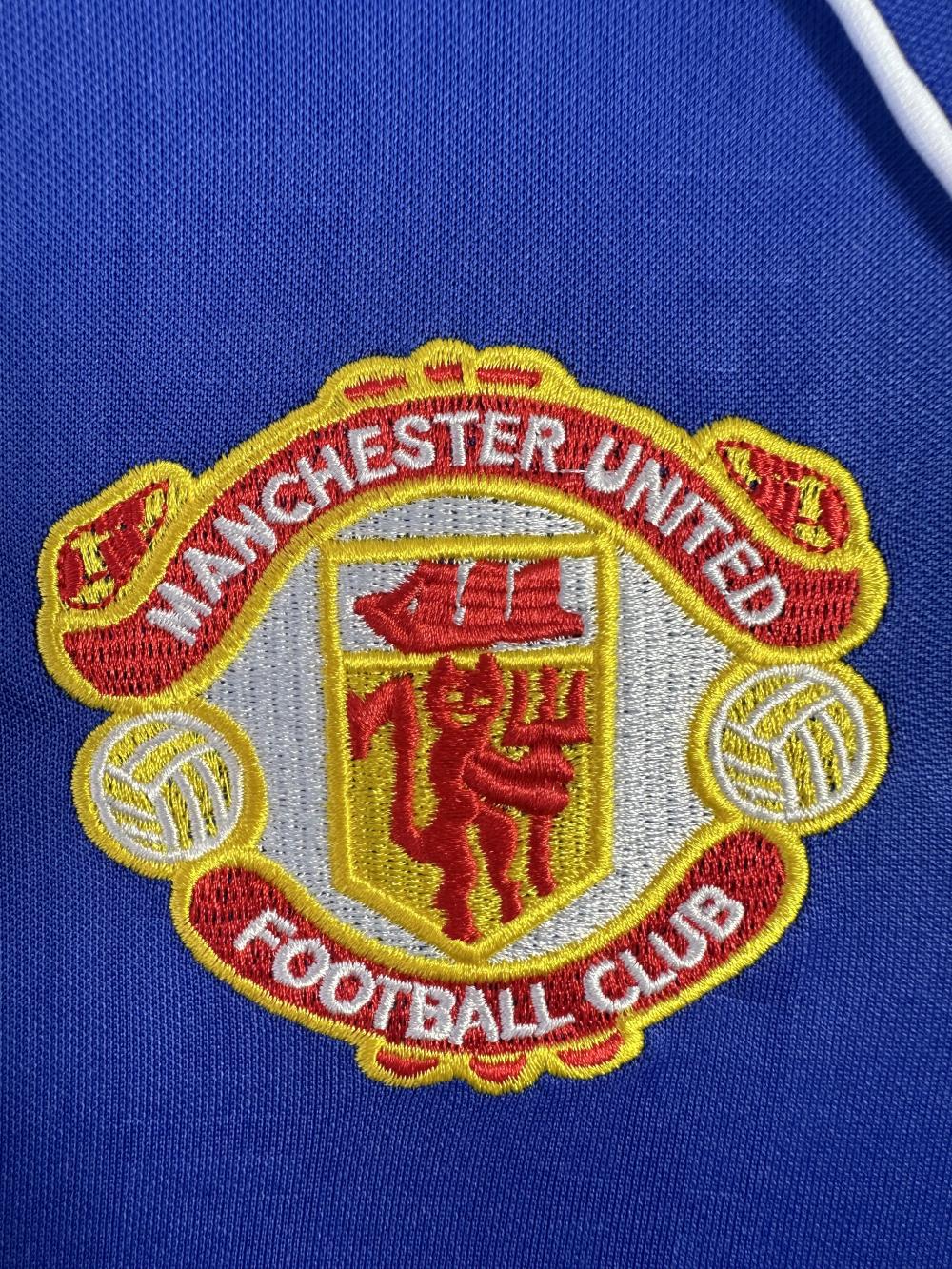 1988-1990 Retro Long Sleeve Manchester United Third Away Football Shirt 1:1 Thai Quality - Image 5