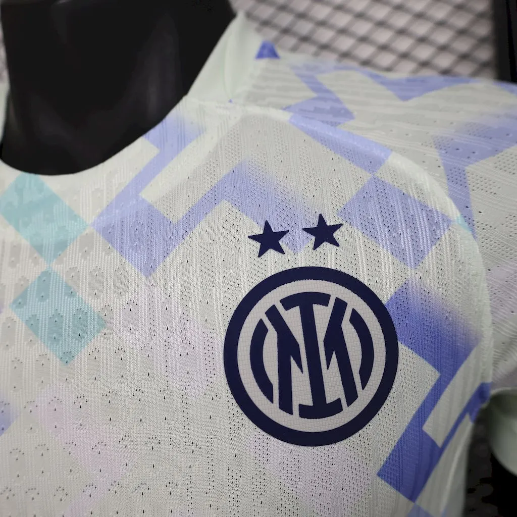 2025/2026 Oyuncu versiyonu Inter Milan Deplasman Futbol forması1:1 Tayland kalitesi - Görsel 5