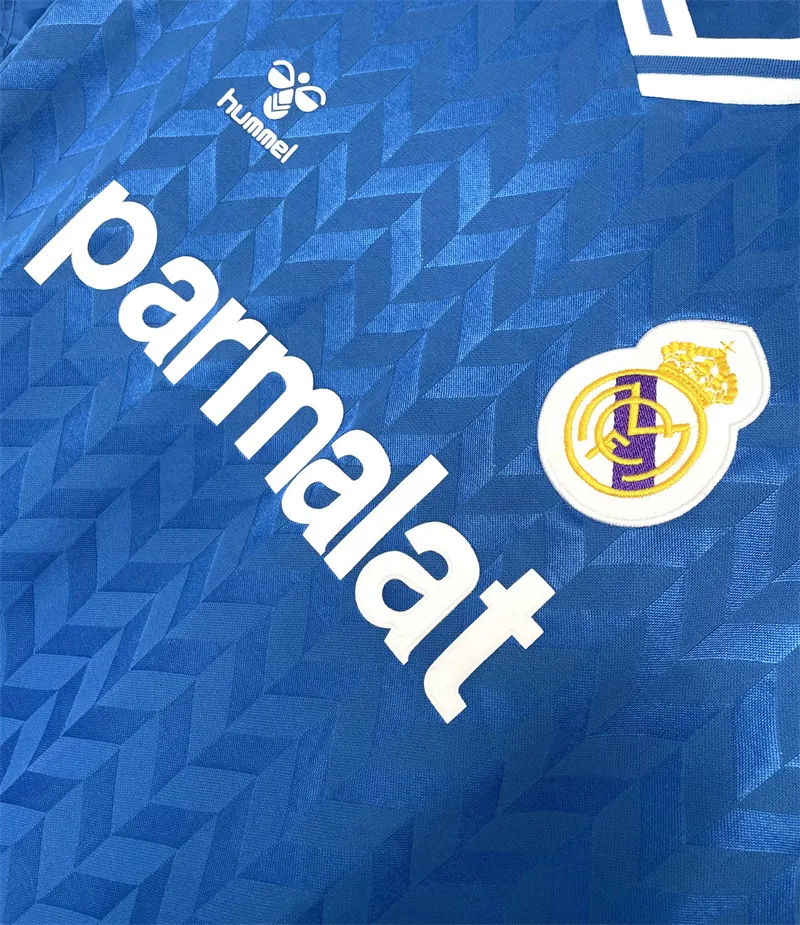 1986/1987 Retro Real Madrid Away Soccer Jersey 1:1 Thai Quality - Image 5