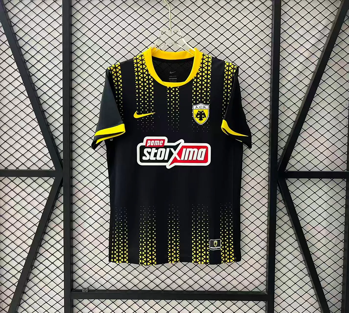 2025/2026 AEK Athens Гостевая Футбольная футболка Тайское качество 1:1
