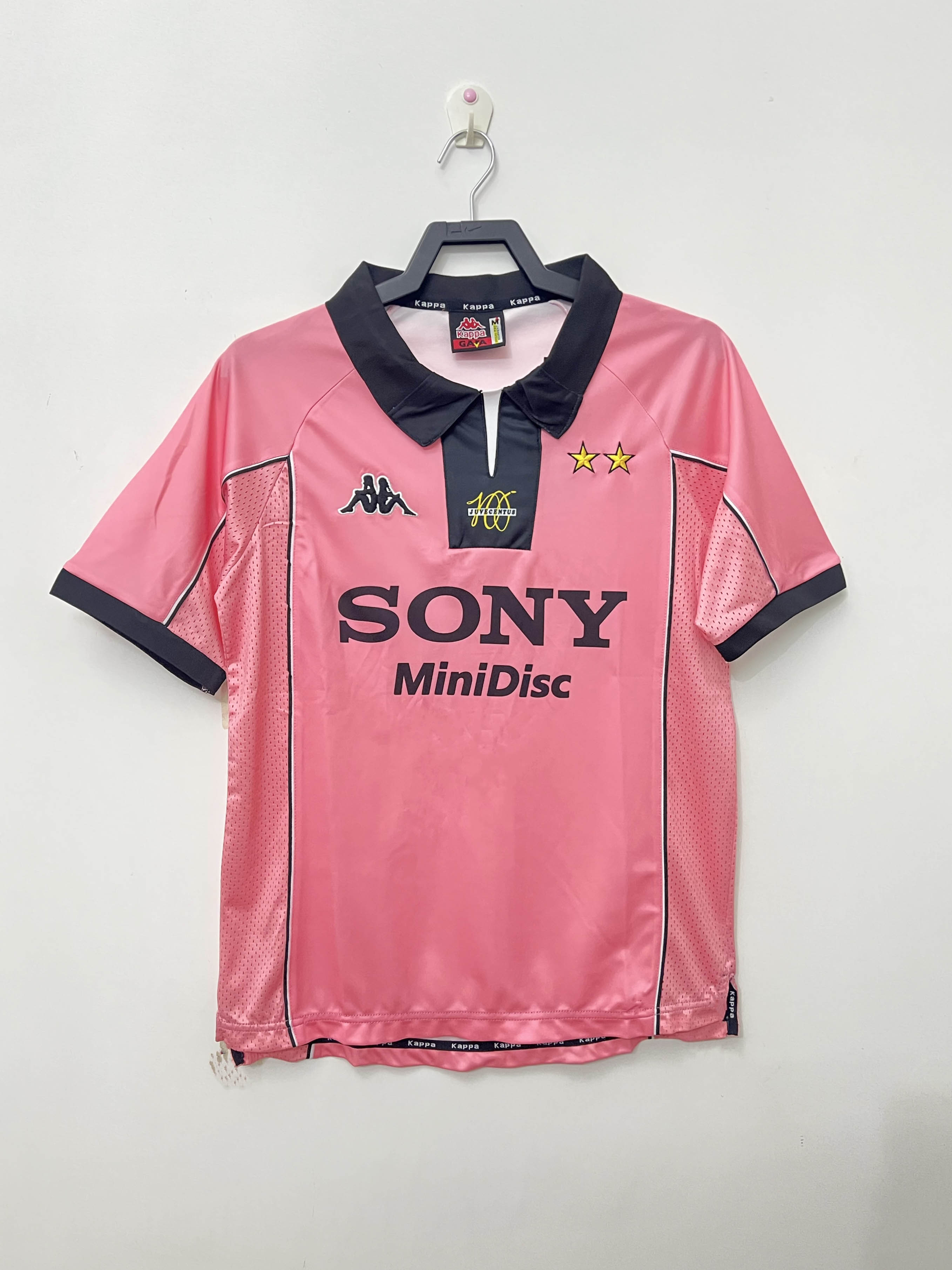 1997/1998 Retro Juventus Auswärts Fußballtrikot 1:1 Thai-Qualität