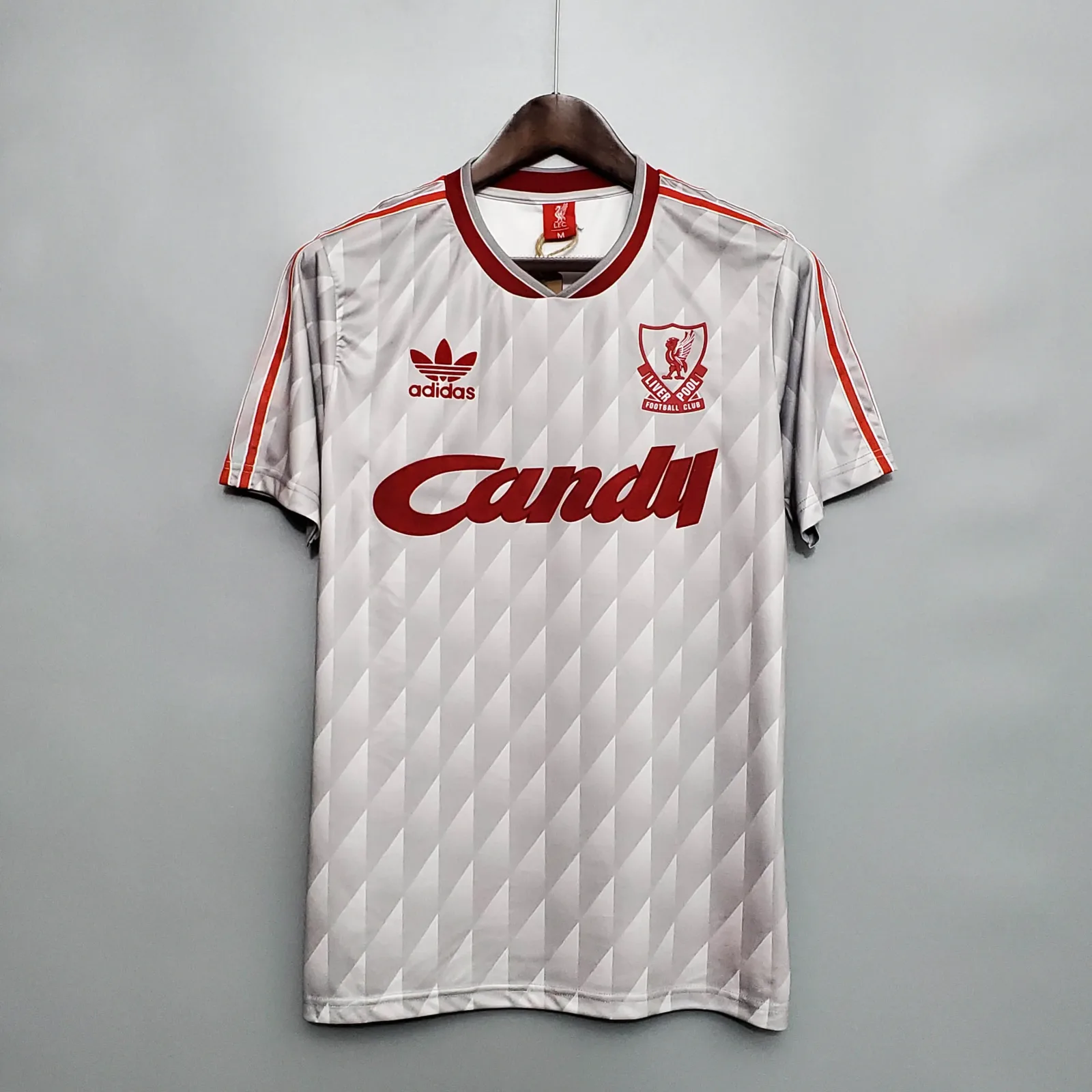 1989/1991 Retro Liverpool Trasferta Maglia da calcio Qualità thai 1:1