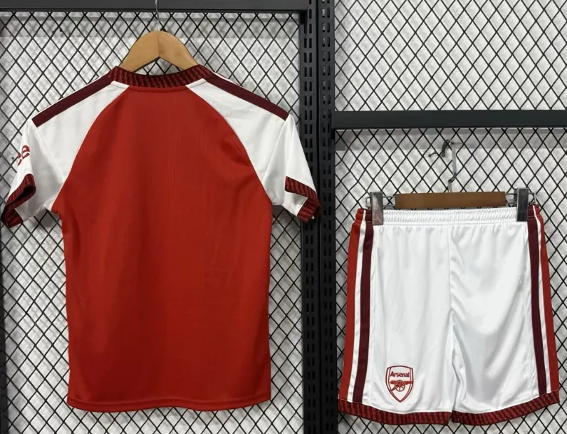 2026/2027 Arsenal Домашняя Футбольная футболка Тайское качество 1:1 Детский размер — изображение 2