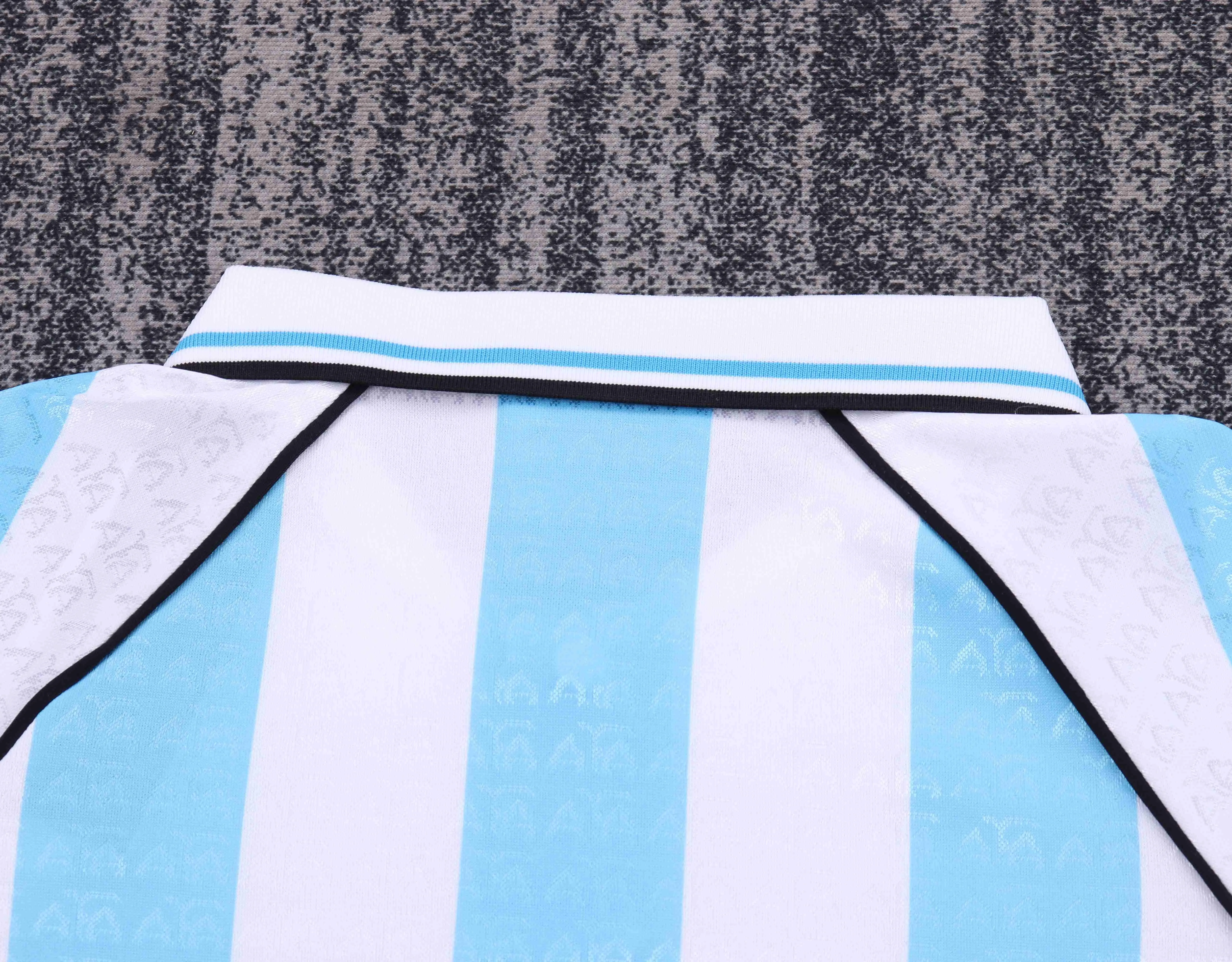 1996-1997 Retro Argentinien Nationalmannschaft Heim Trikot 1:1 Thai-Qualität Kindergröße – Bild 4