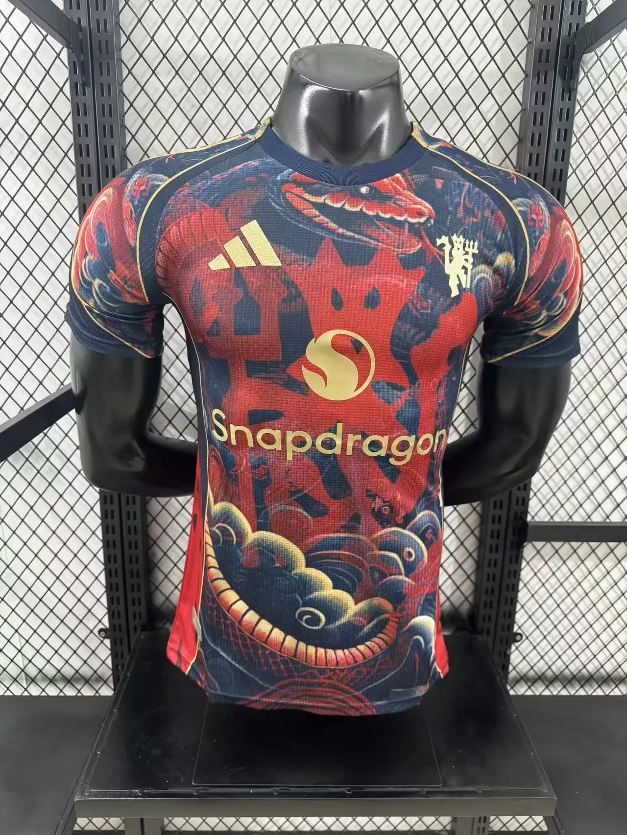 2025/2026 Player Version Manchester United Year of the Snake Edition Football Jersey 1:1 Thai Quality