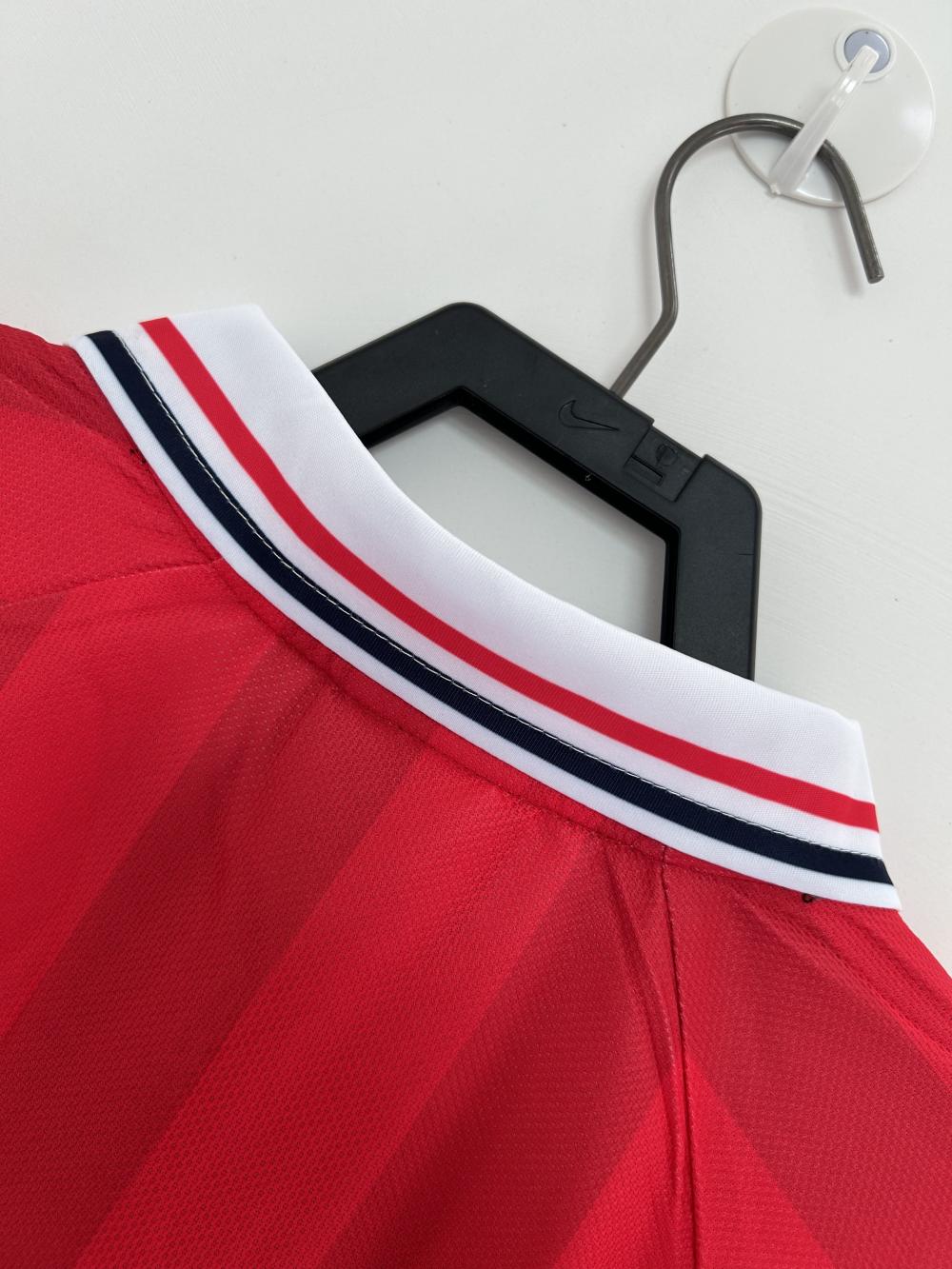 1998-1999 Retro Norwegen Nationalmannschaft Heim Fußballtrikot 1:1 Thai-Qualität – Bild 4