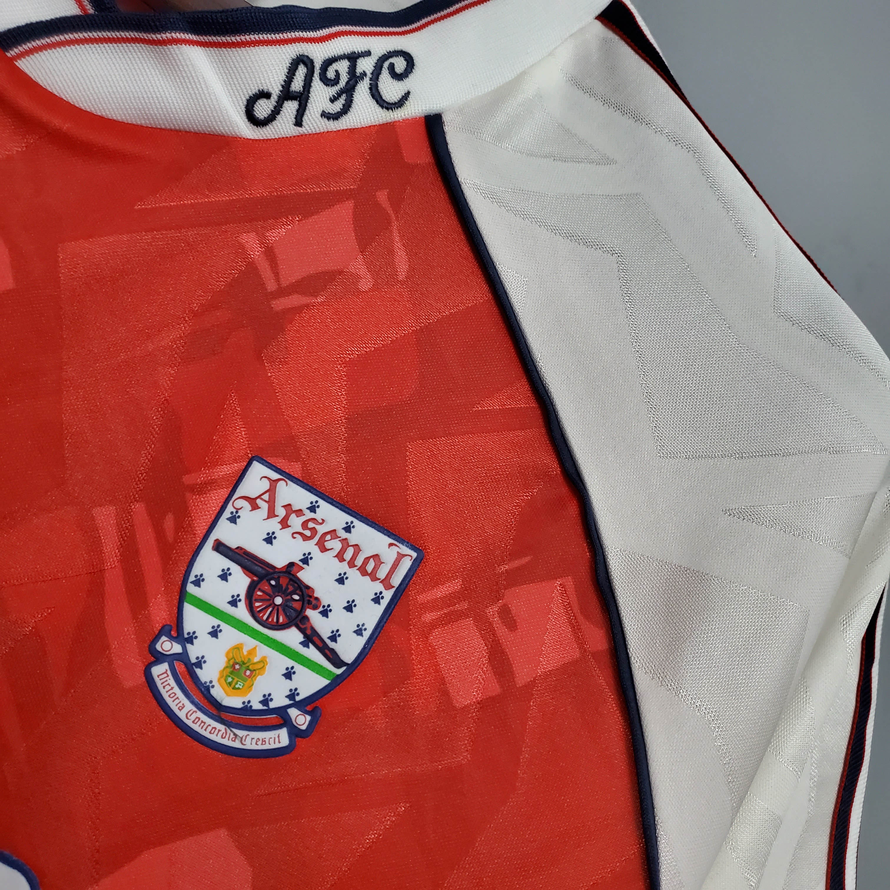1990/1992 Retro Arsenal İç saha Futbol forması 1:1 Tayland kalitesi - Görsel 5