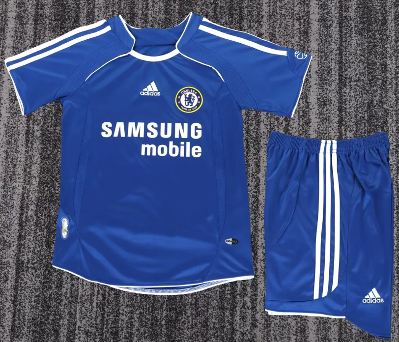 2006-2007 Retro Chelsea Casa Maglia da calcio Qualità thai 1:1 Taglia bambino