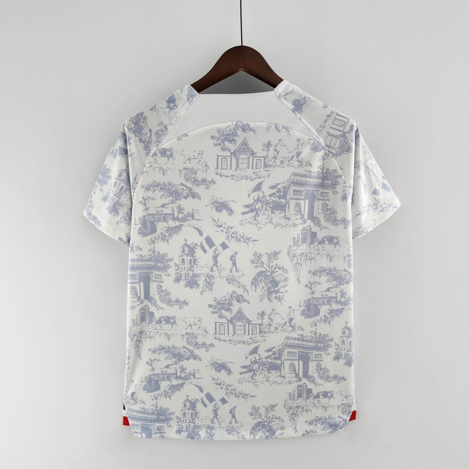 2022 FIFA World Cup France Away Football Shirt White - Image 3