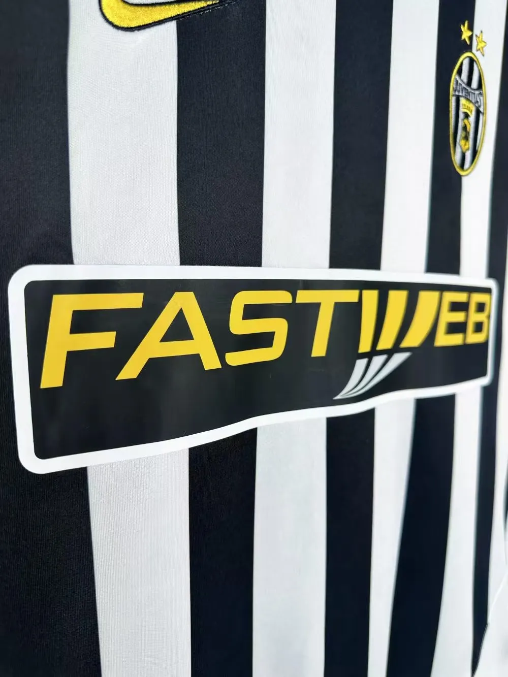 2003-2004 Retro Juventus Thuis Voetbalshirt 1:1 Thaise kwaliteit - Afbeelding 5