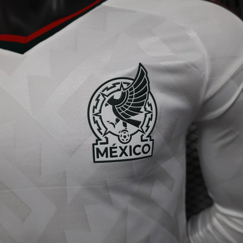 2026 Versão jogador Manga longa México Fora Camisa de futebol Qualidade tailandesa 1:1 - Image 6