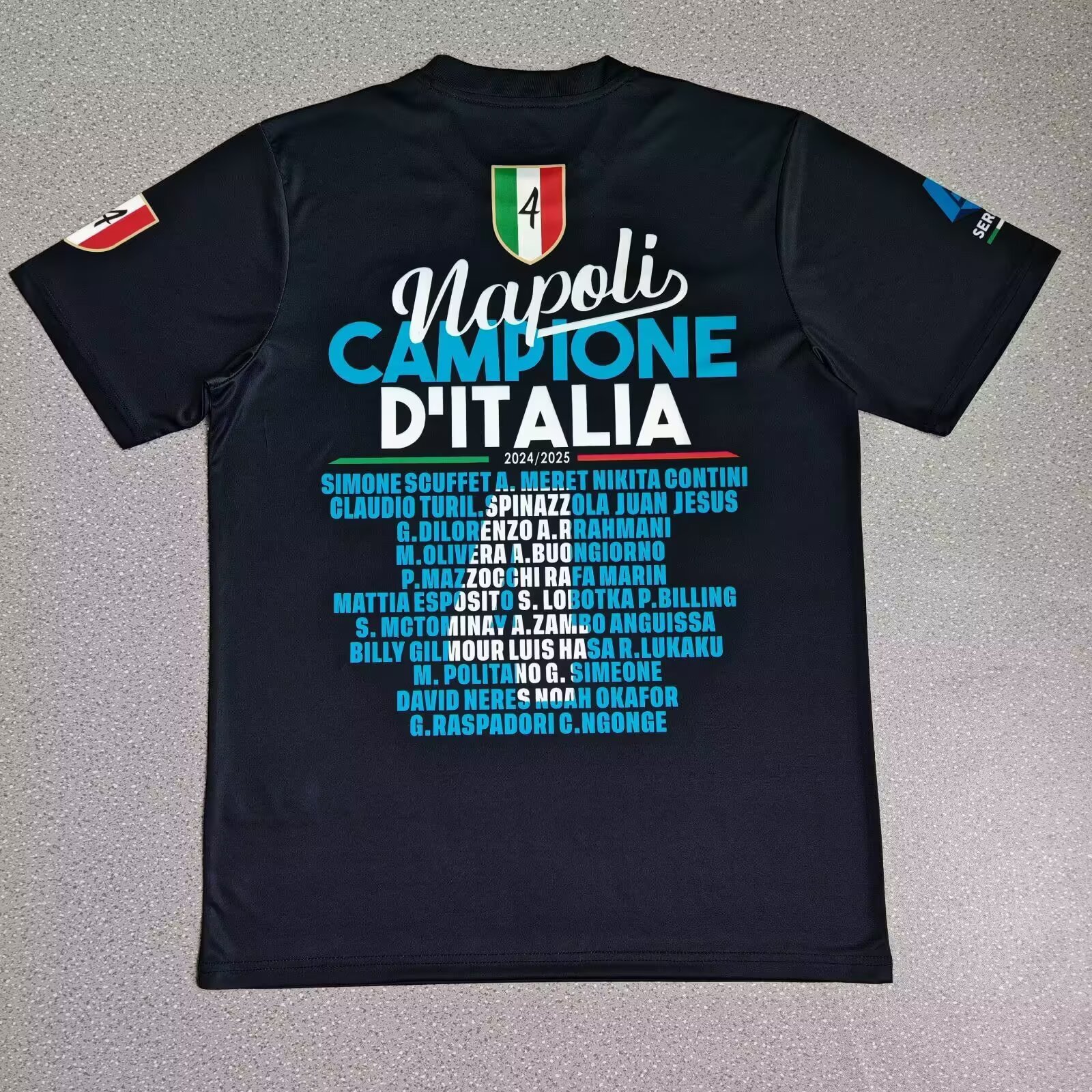 2025/2026 Napoli Fourth Special Edition Football Jersey 1:1 Thai Quality - Image 3