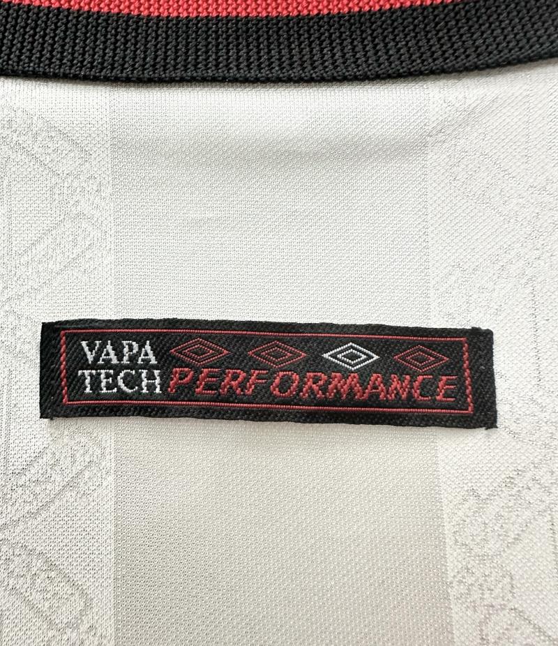 1998/1999 Retro Manchester United Away White Football Shirt 1:1 Thai Quality - Image 9