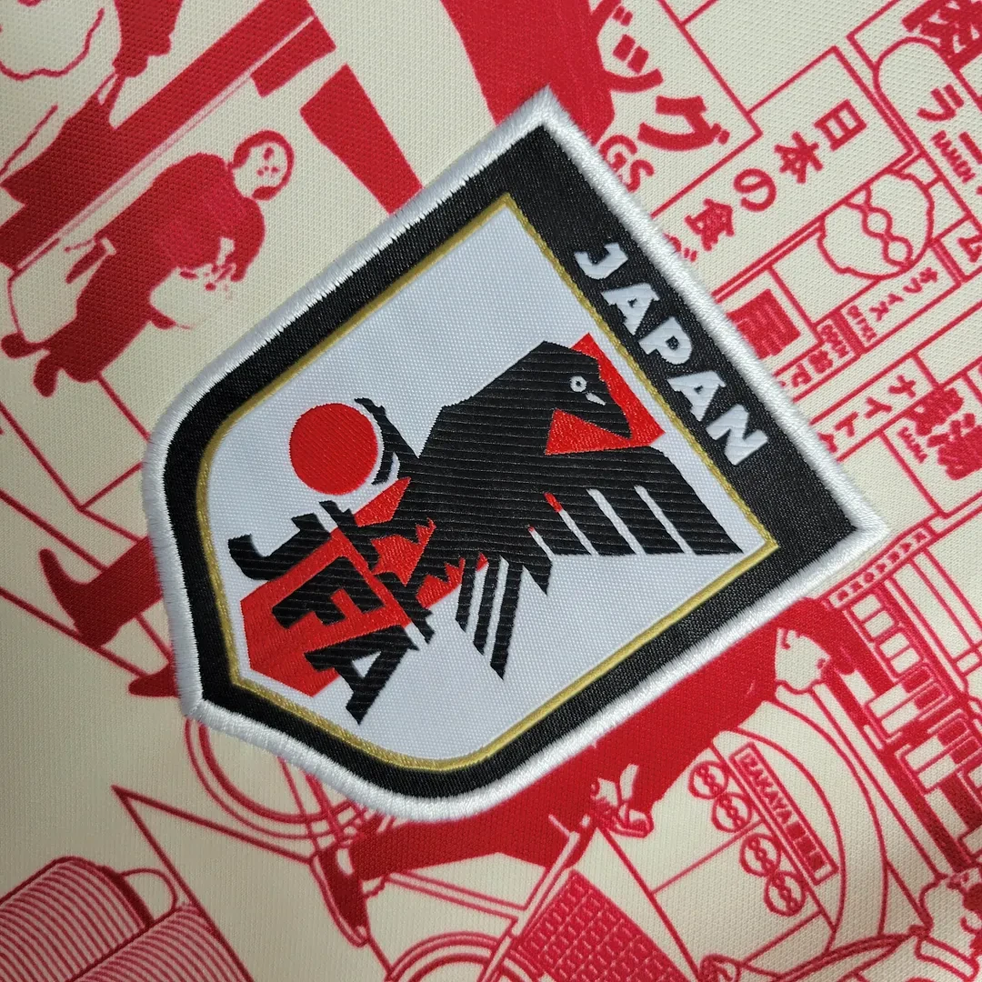 2023 Japan Tokyo Sonderedition Rot Fußballtrikot – Bild 6