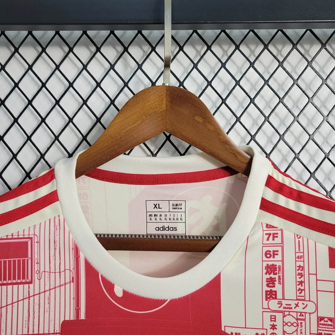 2023 Japan Tokyo Sonderedition Rot Fußballtrikot – Bild 8