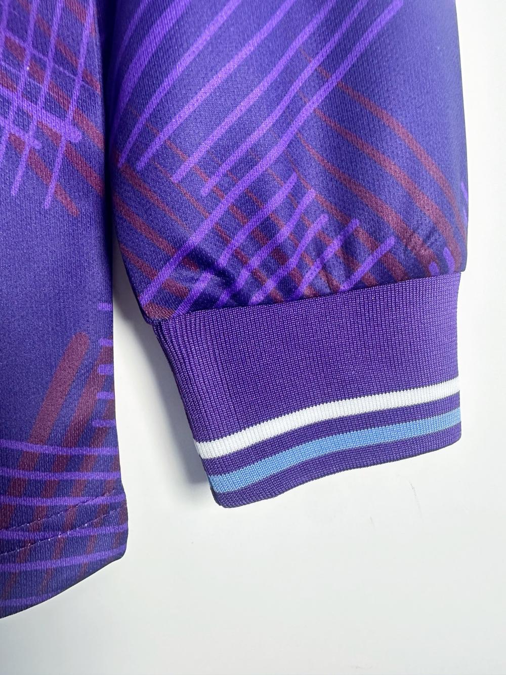1992/1993 Retro Langarm Fiorentina Heim Fußballtrikot 1:1 Thai-Qualität – Bild 7