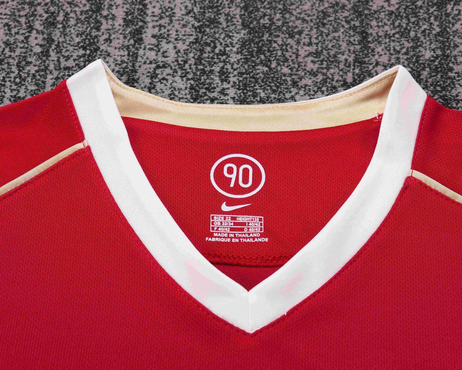 2006-2007 Retro Manchester United Home Football Shirt 1:1 Thai Quality Kids Size - Image 4