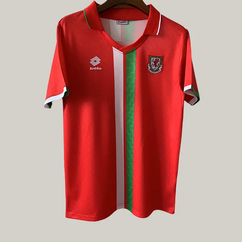 1996/1998 Retro Wales Heim Fußballtrikot 1:1 Thai-Qualität
