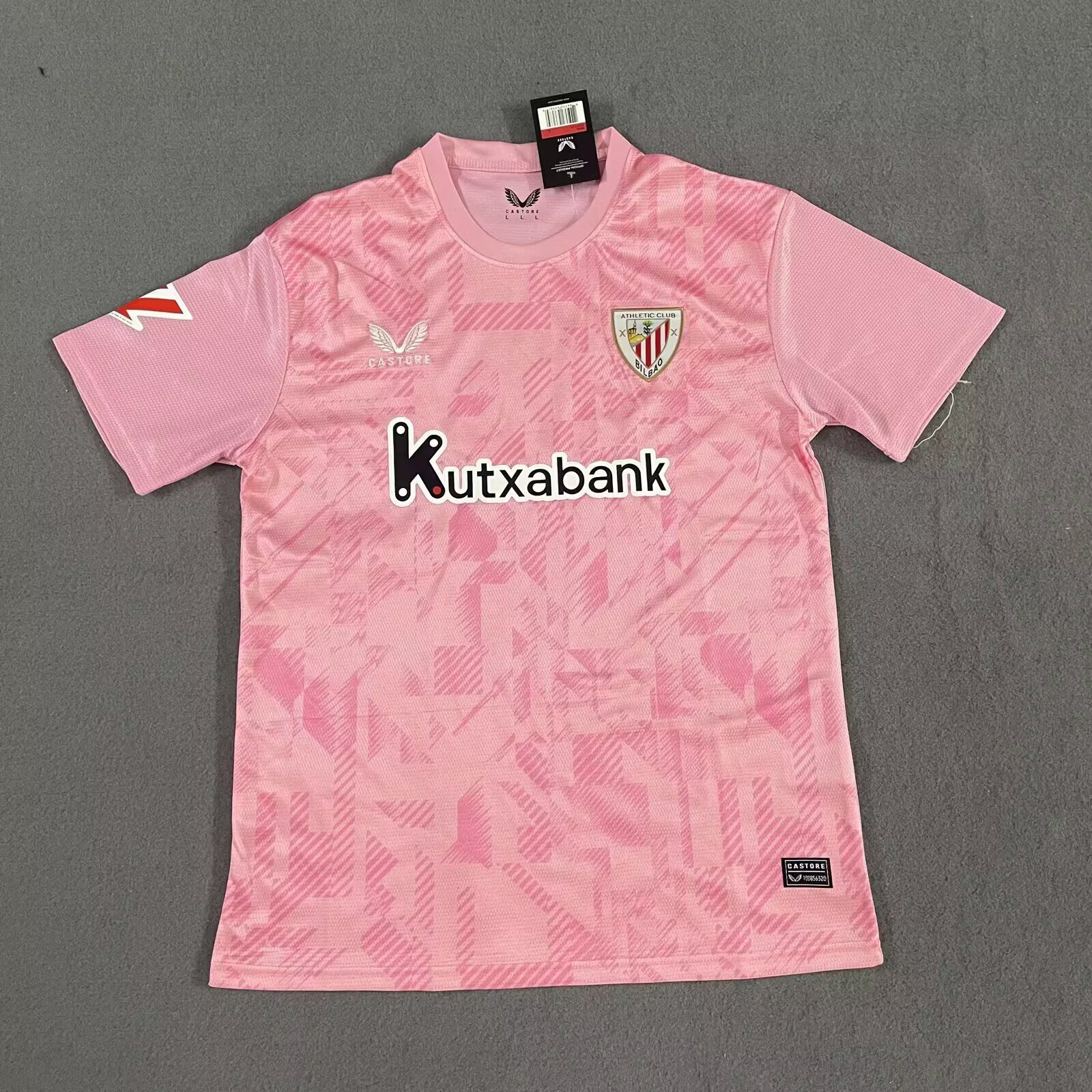 2025/2026 Athletic Bilbao Eşofman takımı Pembe Futbol forması 1:1 Tayland kalitesi