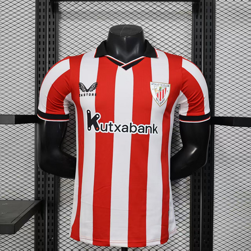 2025/2026 Spelersversie Athletic Bilbao Thuis Voetbalshirt 1:1 Thaise kwaliteit