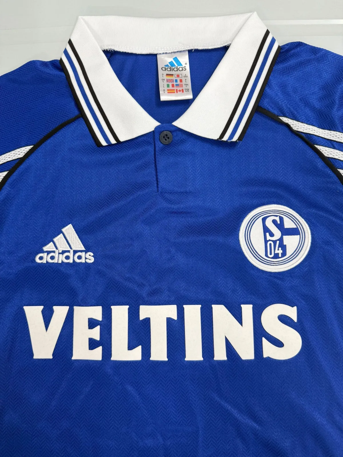 1998/2000 Retro Schalke 04 Domowa Koszulka piłkarska Jakość tajska 1:1 - obrazek 4