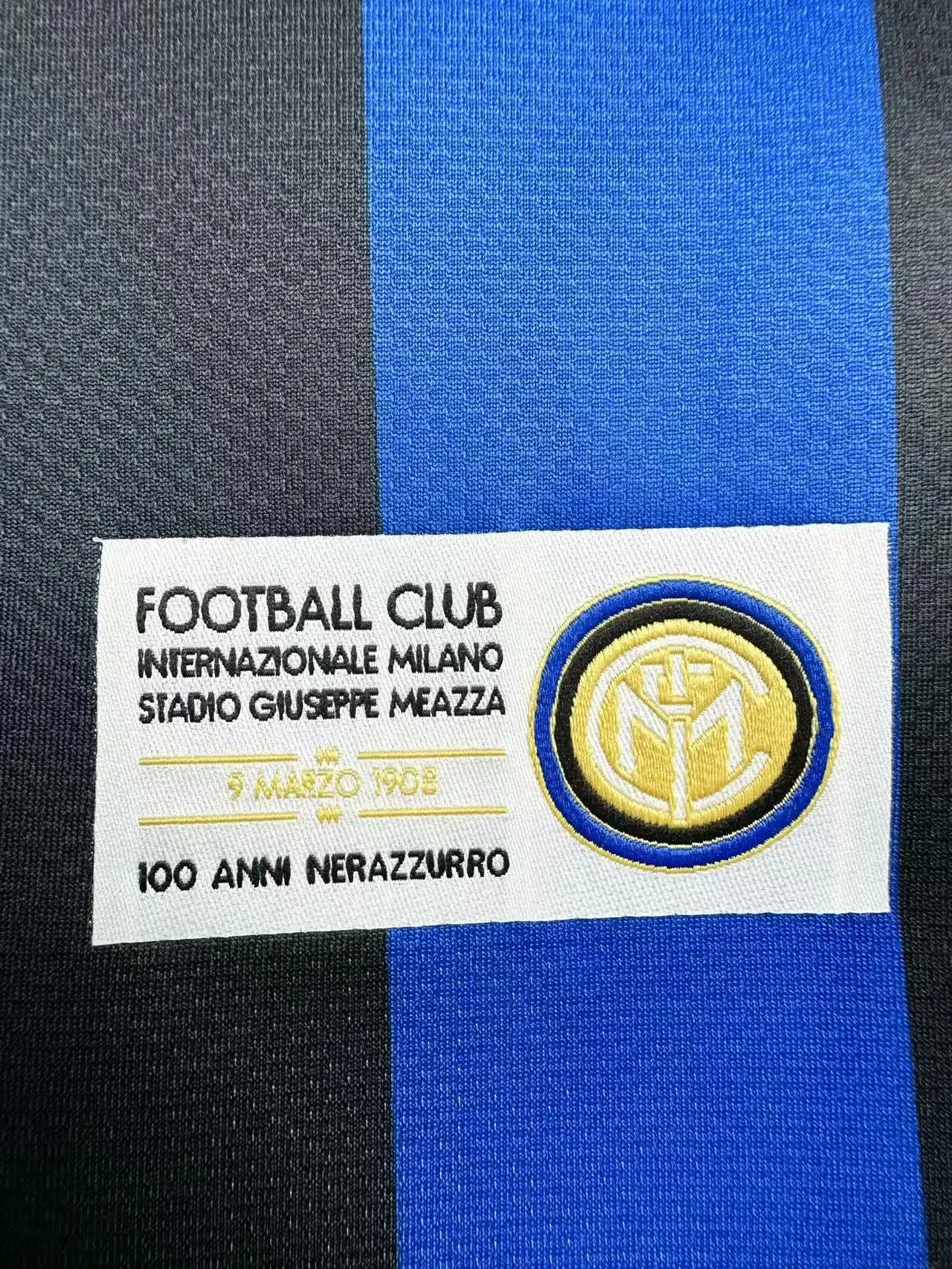2007/2008 Retro Inter Milan Domowa Euro Koszulka piłkarska Jakość tajska 1:1 - obrazek 10