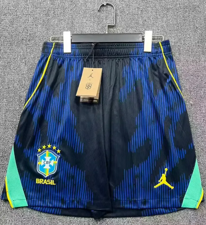 2026 Brasile Trasferta Calcio Pantaloncini Qualità thai 1:1