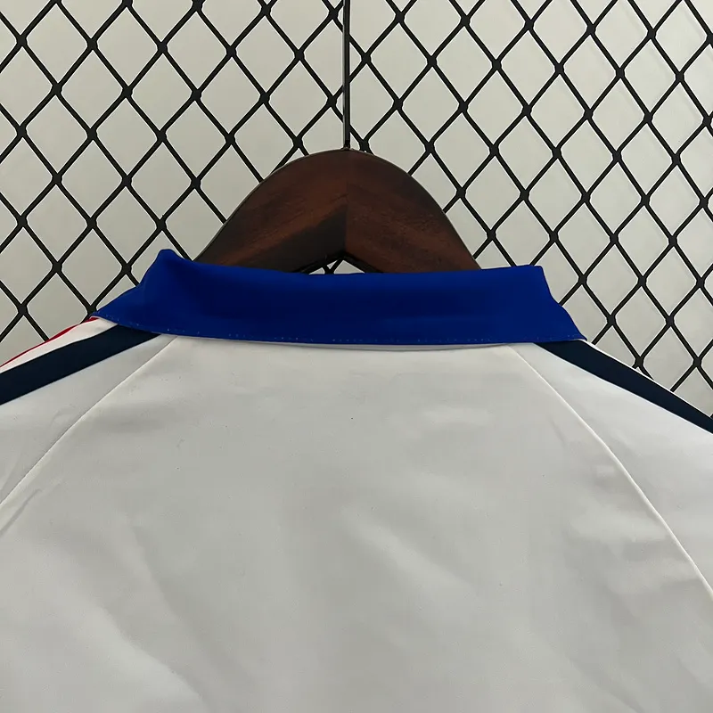2024 France (White-Blue) Reversible Windbreaker Soccer Jersey 1:1 Thai Quality - Image 9