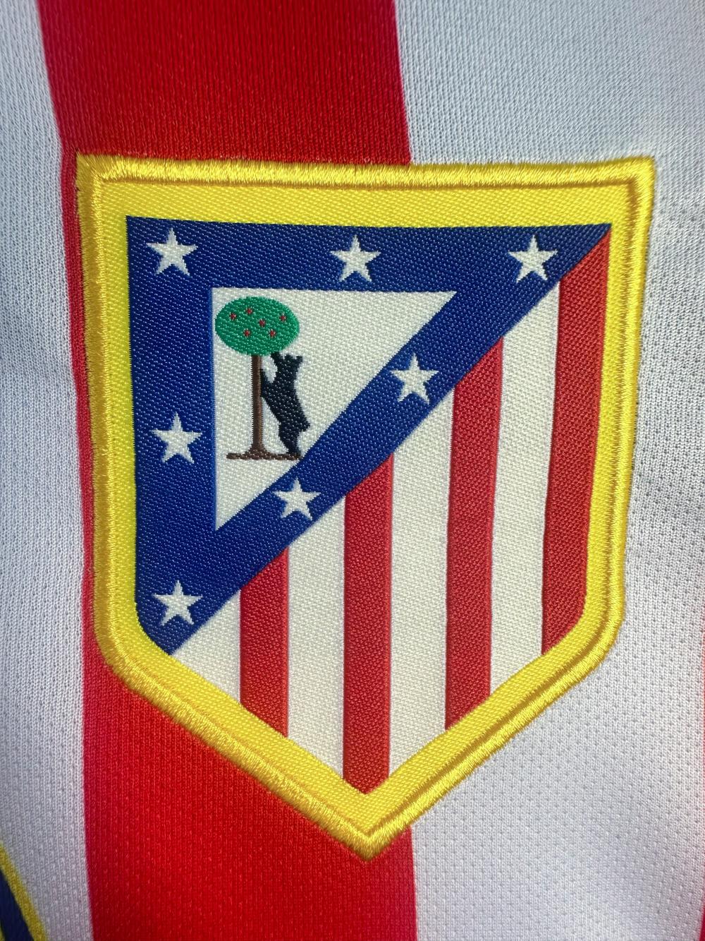 2004/2005 Rétro Manches longues Atletico Madrid Domicile Maillot de football Qualité thaï 1:1 – Image 4
