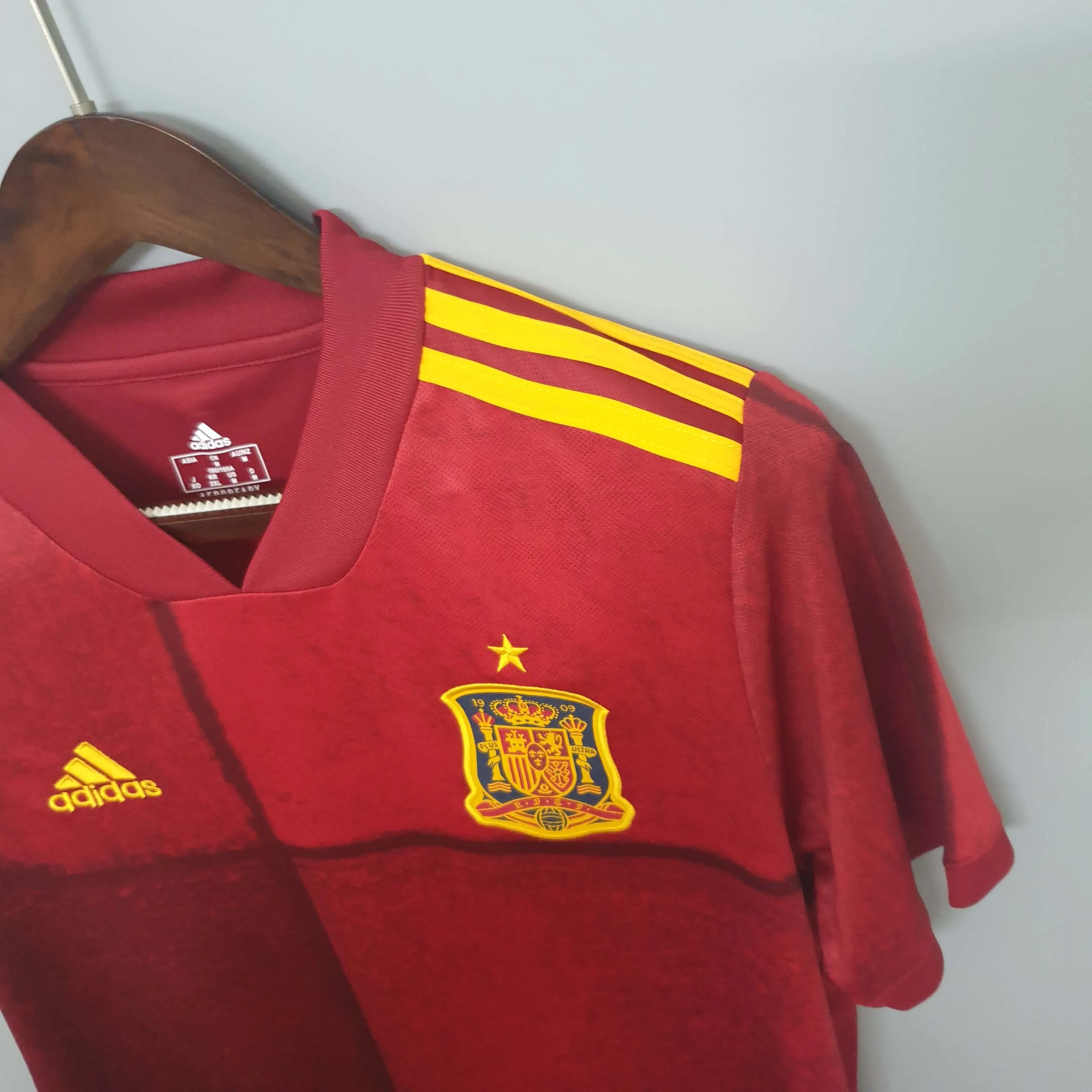 Voetbal Shirt Spanje 2020 Rood Thuis - Afbeelding 6
